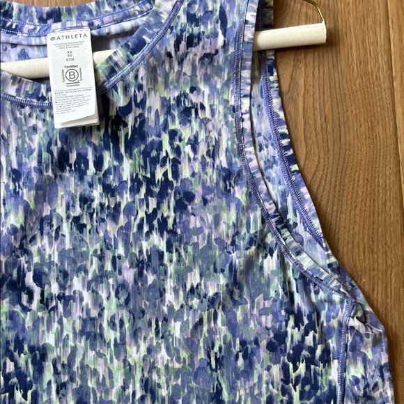 Athleta Multicolor Abstract Tank Top - Picture 3 of 5